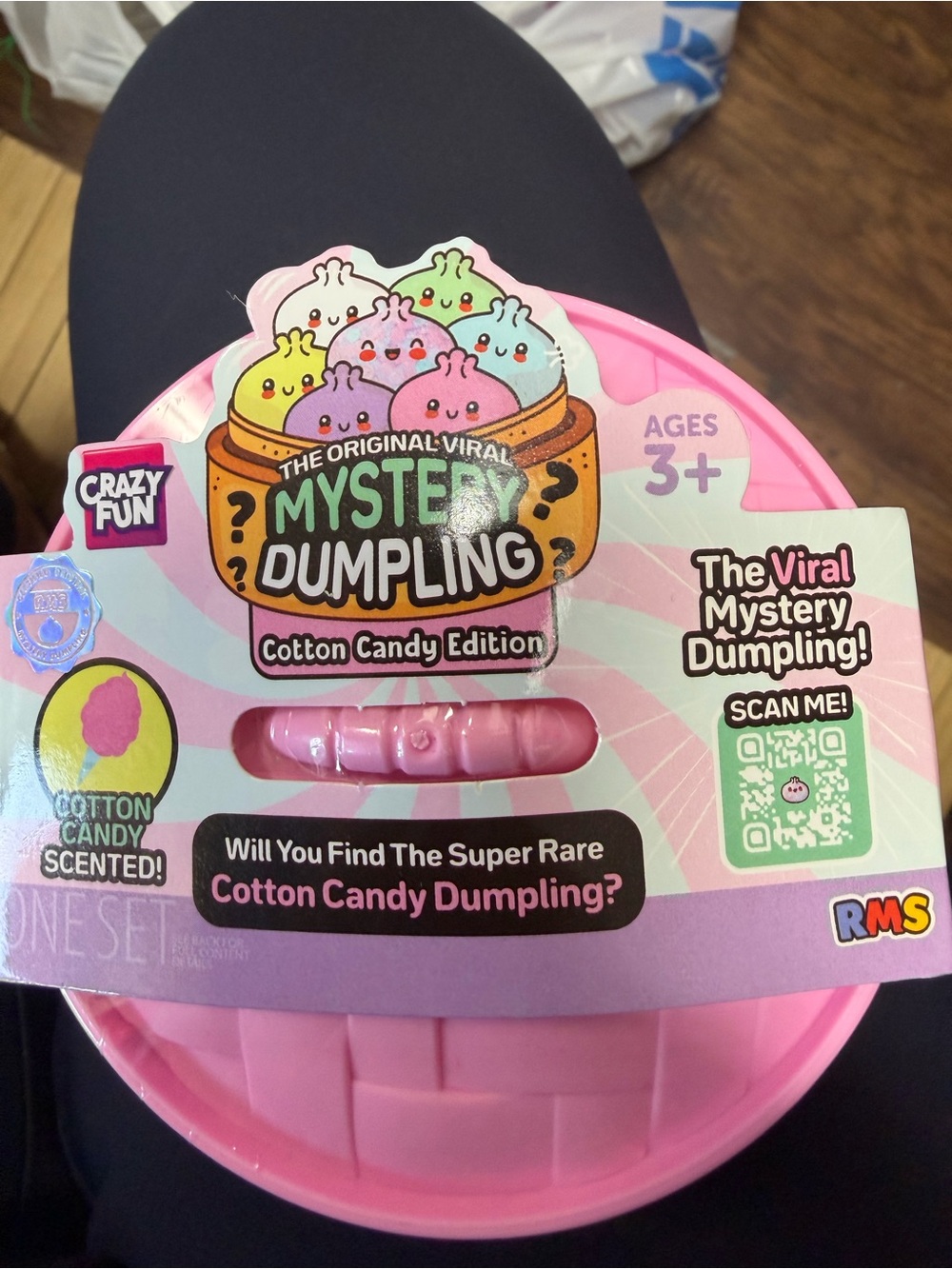 Mystery Dumpling - Cotton Candy Edition Scented Surprise Toy (Pink)